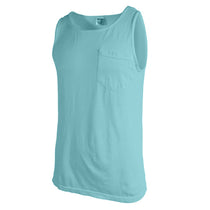 Comfort Colors Men's Chalky Mint 6.1 oz. Pocket Tank