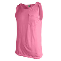 Comfort Colors Men's Crunchberry 6.1 oz. Pocket Tank