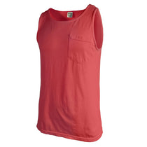 Comfort Colors Men's Paprika 6.1 oz. Pocket Tank