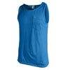 Comfort Colors Men's Royal Caribe 6.1 oz. Pocket Tank