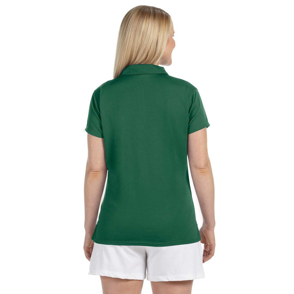 Russell Athletic Women's Dark Green Team Essential Polo