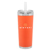 ETS Matte Orange Brooklyn Tumbler - 24oz