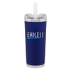 ETS Matte Blue Brooklyn Tumbler - 24oz