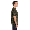 Anvil Men's Green Midweight Camouflage T-Shirt