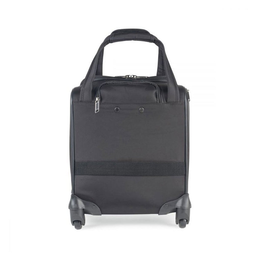 American Tourister Black Zoom Spinner Underseat Carry-On