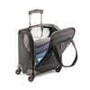 American Tourister Black Zoom Spinner Underseat Carry-On