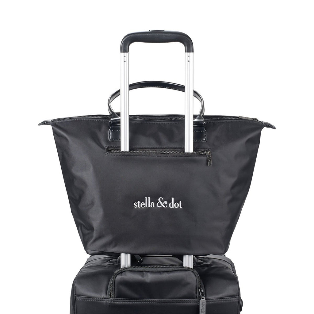 Lipault Black Lady Plume Medium Tote Bag
