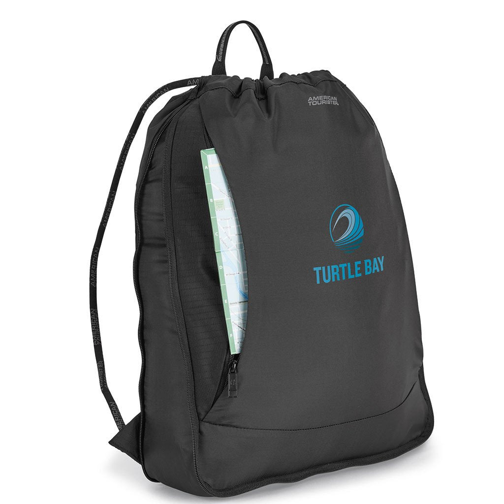American Tourister Black Voyager Cinchpack