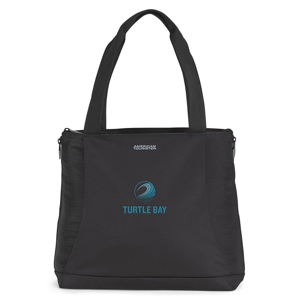 American Tourister Black Voyager Travel Tote