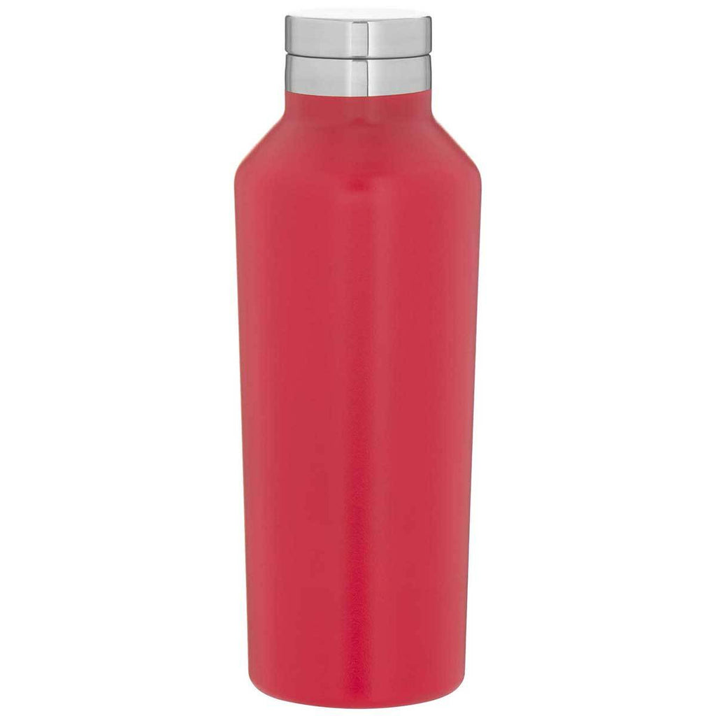 H2Go Matte Red 16.9 oz Manhattan Stainless Steel Bottle