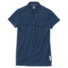 Roots73 Women's Indigo Blue Lunenburg Short Sleeve Polo