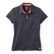 Roots73 Women's Atlantic Navy/Saffron Stillwater Short Sleeve Polo