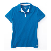 Roots73 Women's Baltic Blue/White Stillwater Short Sleeve Polo