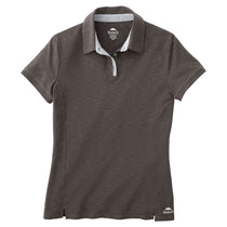 Roots73 Women's Black Smoke/Silver Stillwater Short Sleeve Polo