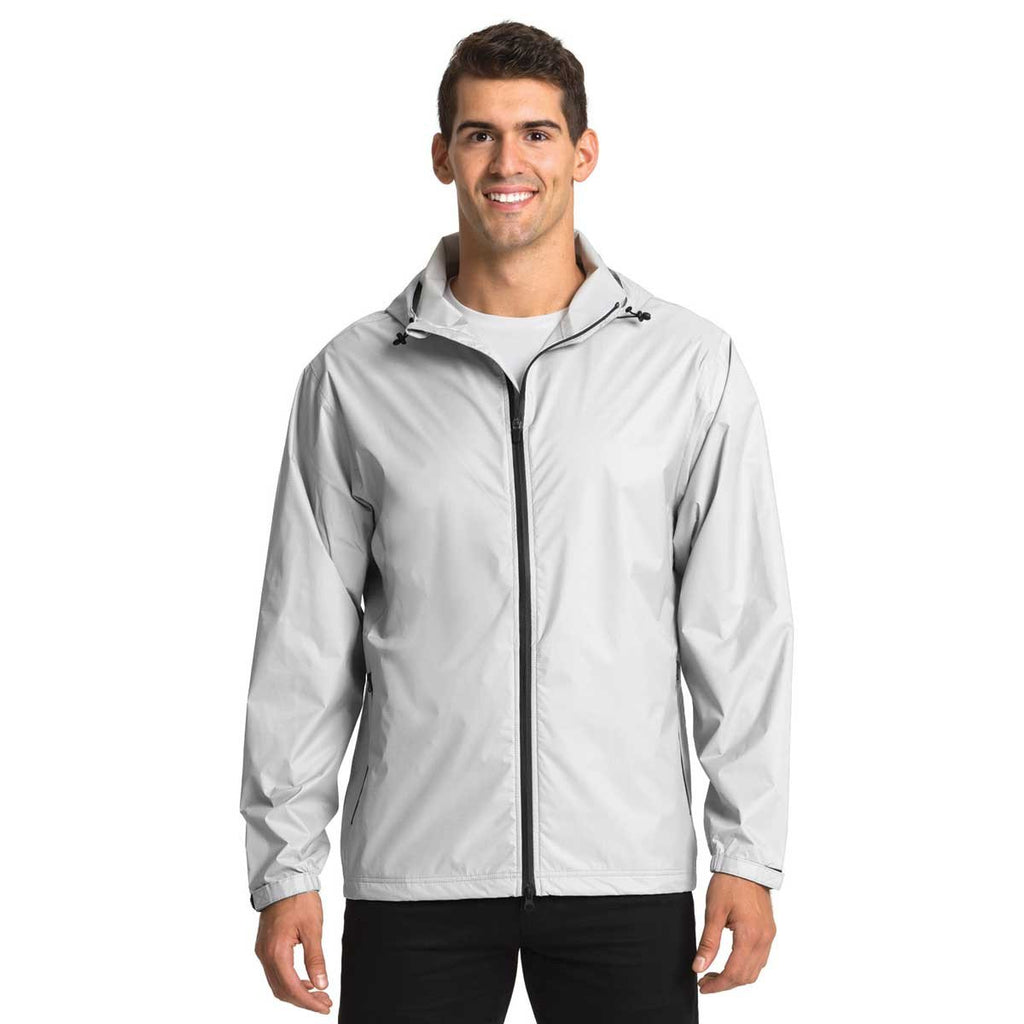 Charles River Men's White Watertown Jacket