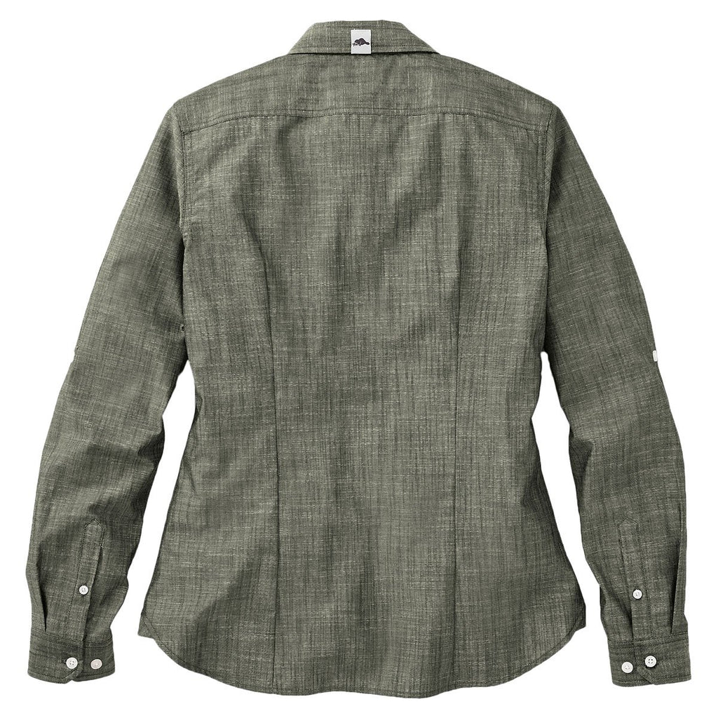 Roots73 Women's Loden Clearwater Long Sleeve Shirt