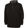 Charles River Men's Black Tradesman Quarter Zip Sweatshirt