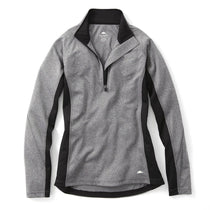 Roots73 Women's Dark Charcoal Mix/Black Birchlake Tech Quarter Zip