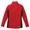 Roots73 Women's Dark Red Heather/Black Birchlake Tech Quarter Zip
