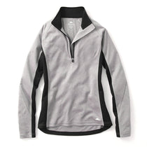 Roots73 Women's Medium Grey Mix/Black Birchlake Tech Quarter Zip