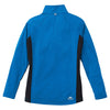 Roots73 Women's Pacific Blue Heather/Black Birchlake Tech Quarter Zip
