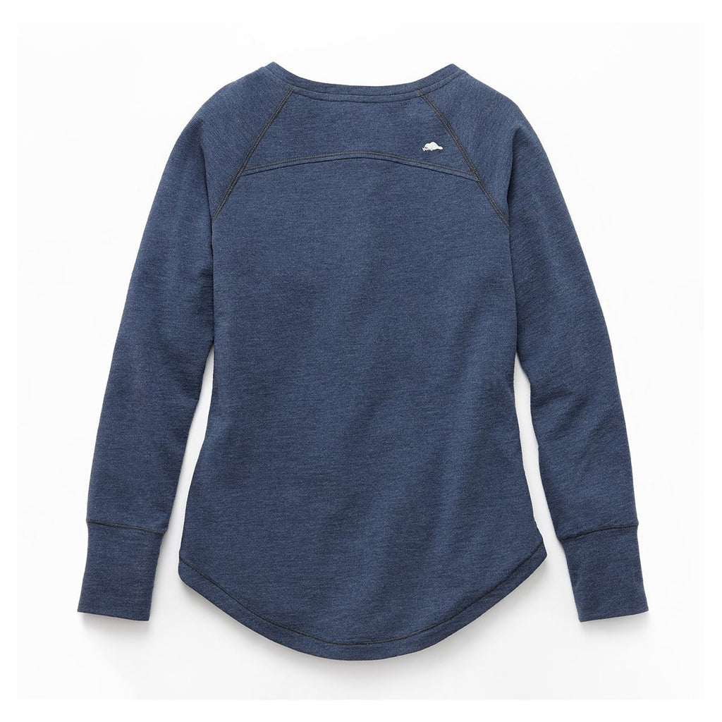 Roots73 Women's Indigo Heather Riverrock Henley
