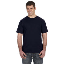 Anvil Men's Navy Lightweight T-Shirt