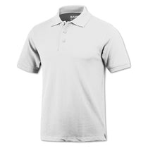 BAW Men's White Classic Pique Polo