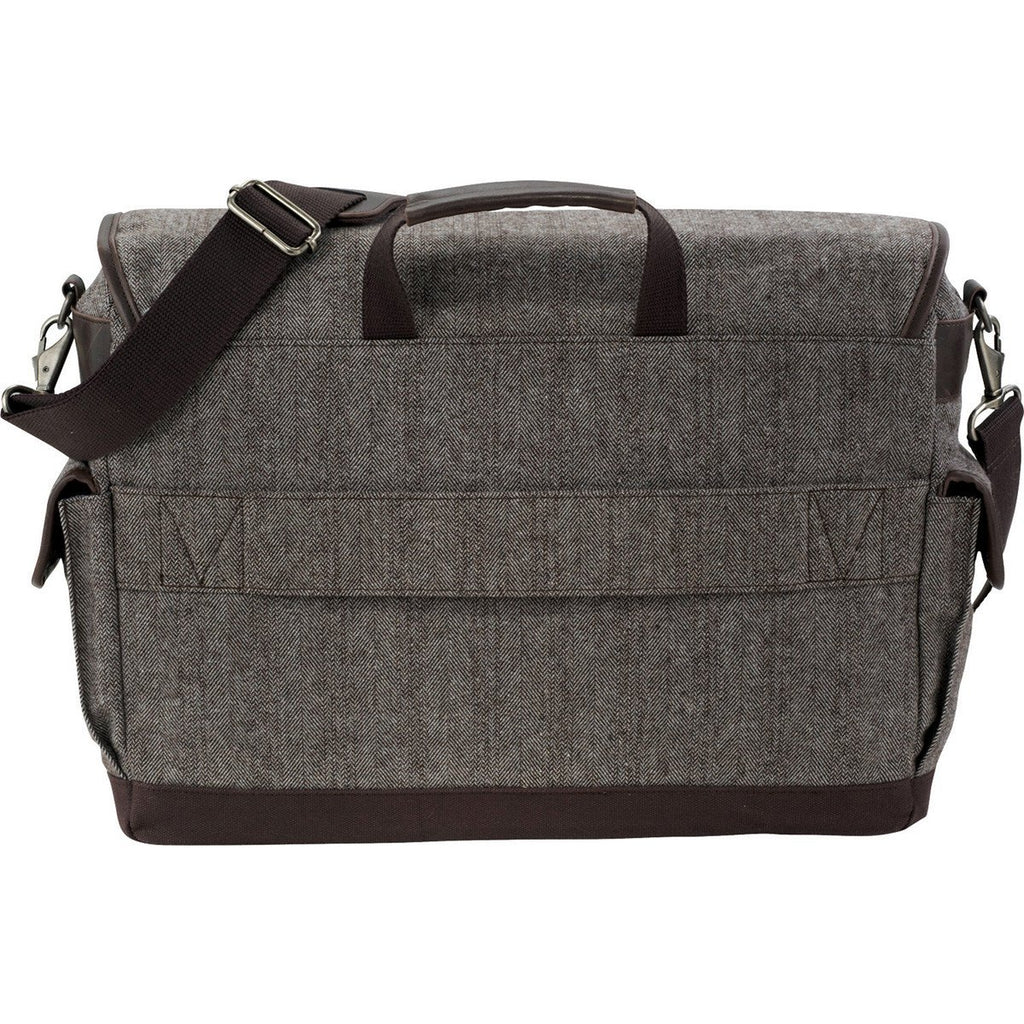 Cutter & Buck Brown Pacific 17" Computer Messenger Bag