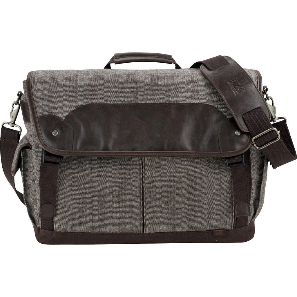 Cutter & Buck Brown Pacific 17" Computer Messenger Bag