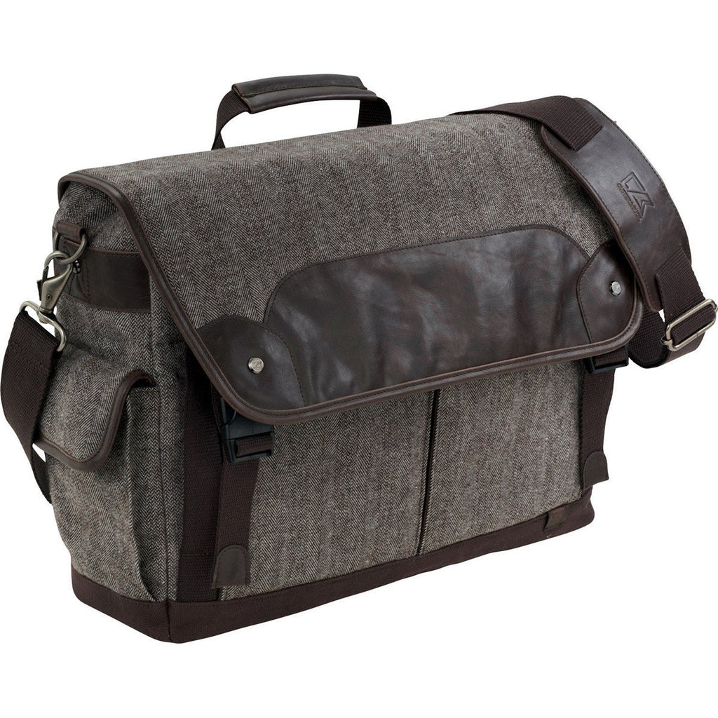 Cutter & Buck Brown Pacific 17" Computer Messenger Bag