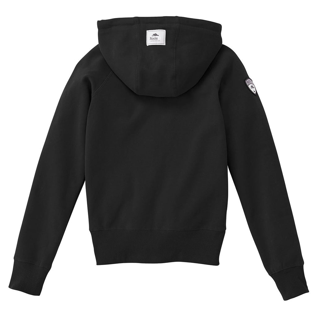 Roots73 Women's Black Riverside Full Zip Hoody