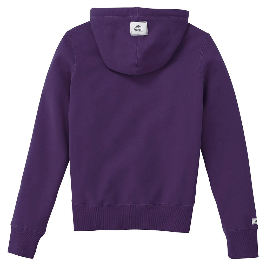 Roots73 Women's Bright Purple Creston Fleece Hoody