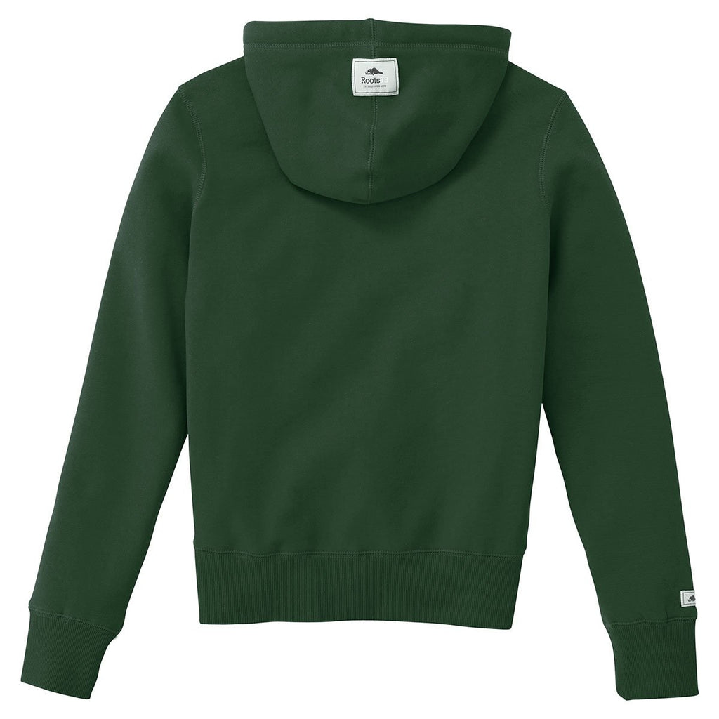 Roots73 Women's Pine Green Creston Fleece Hoody