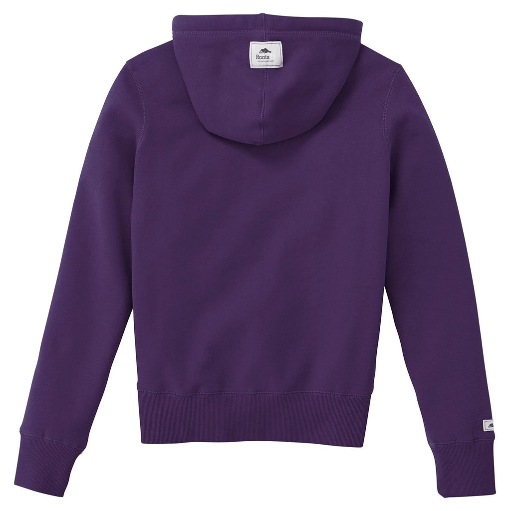 Roots73 Women's Bright Purple Brockton Fleece Hoody