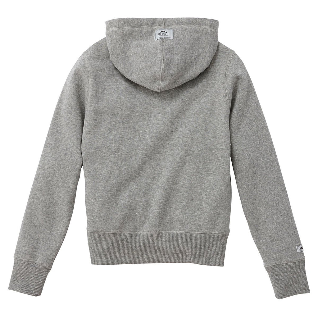 Roots73 Women's Grey Mix Brockton Fleece Hoody