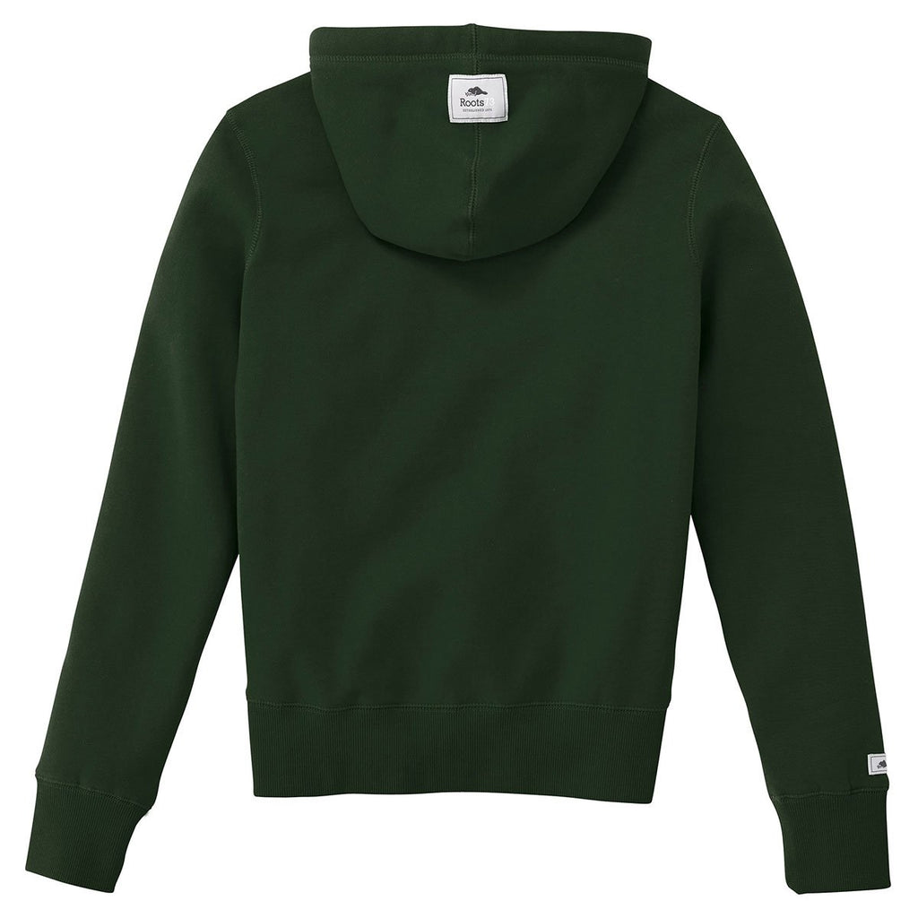 Roots73 Women's Pine Green Brockton Fleece Hoody