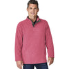 Charles River Men's Red Heather Bayview Fleece