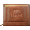 Cutter & Buck Brown Legacy Zippered Padfolio