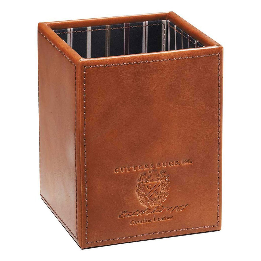 Cutter & Buck Brown Legacy Pen Cup