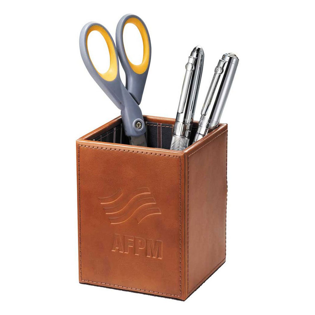 Cutter & Buck Brown Legacy Pen Cup