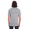 Anvil Men's Heather Graphite Lightweight Pocket Tee