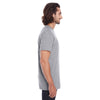 Anvil Men's Heather Graphite Lightweight Pocket Tee