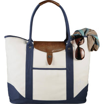 Cutter & Buck Cream Legacy Cotton Boat Tote