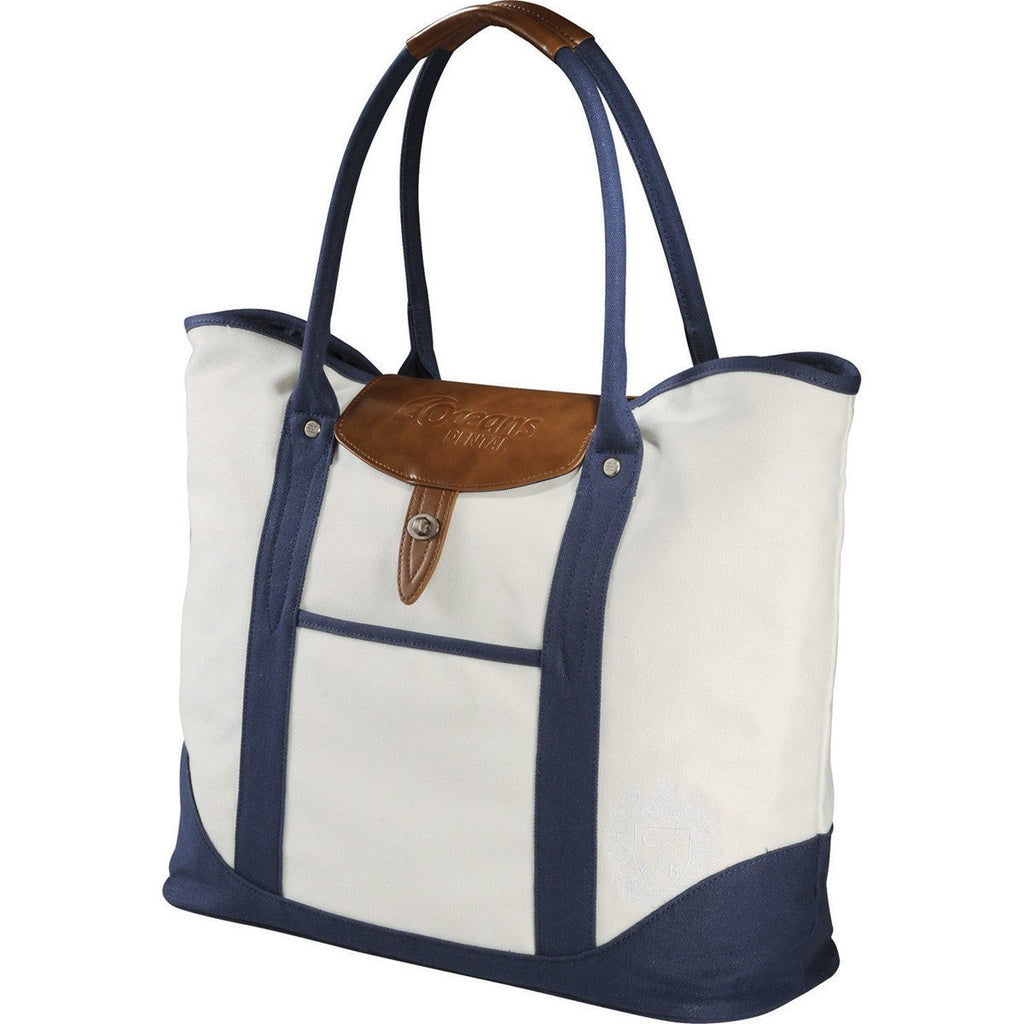 Cutter & Buck Cream Legacy Cotton Boat Tote