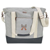 Cutter & Buck Grey Cotton Computer Tote