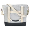 Cutter & Buck Grey Cotton Computer Tote