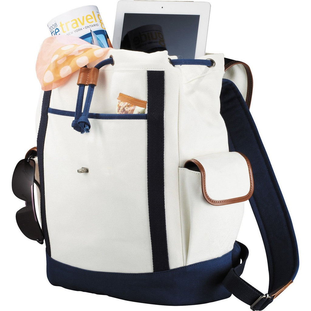 Cutter & Buck Cream Legacy Cotton Backpack