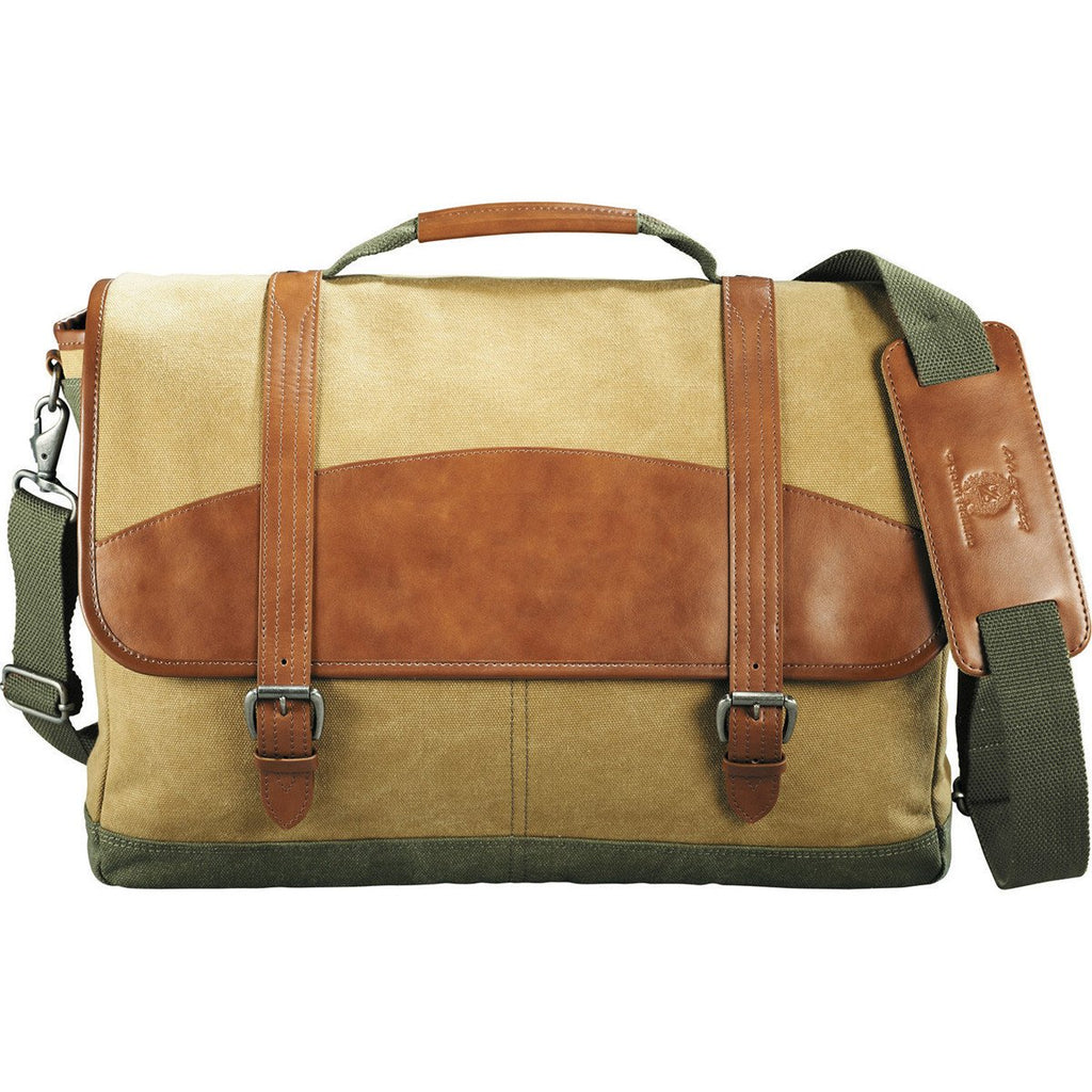 Cutter & Buck Cream Legacy Cotton 17" Computer Messenger