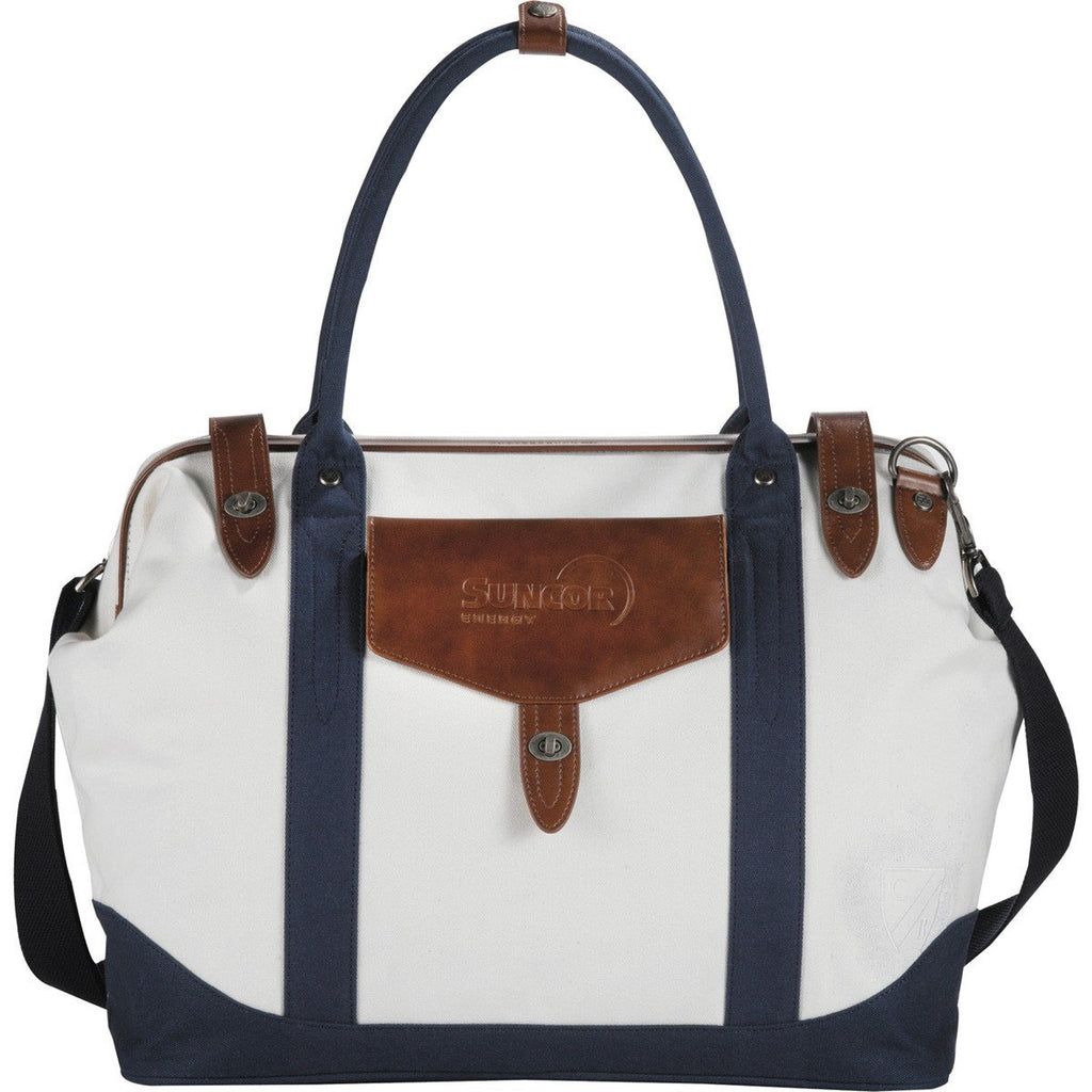 Cutter & Buck Navy Legacy 19" Cotton Duffel Bag